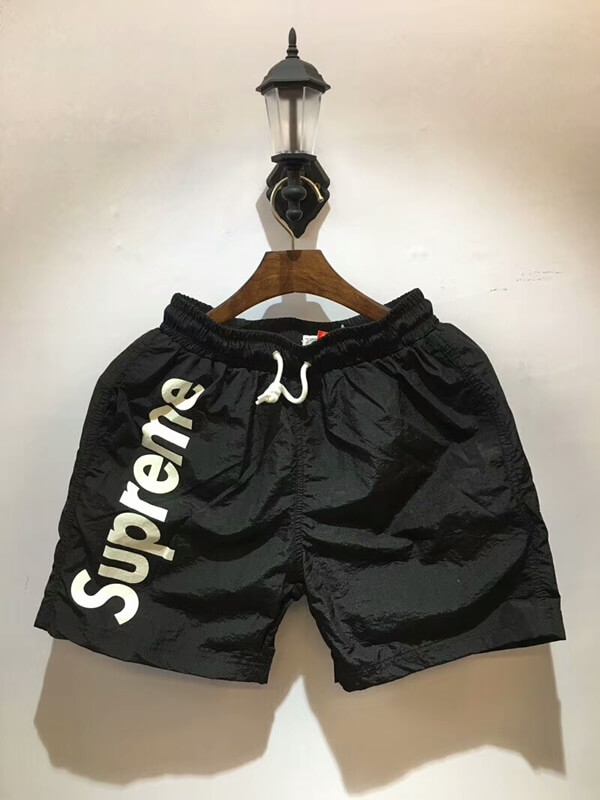 18AW シュプリームスーパーコピー シュプリーム Split Logo Water Short 水着 黒